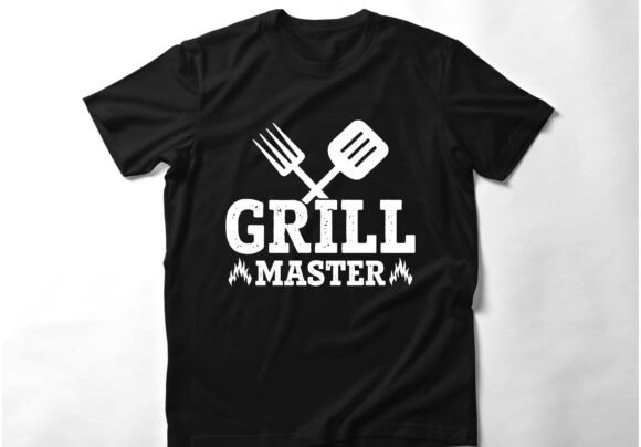 Grill Master T Shirt Design: A Versatile Graphics Asset