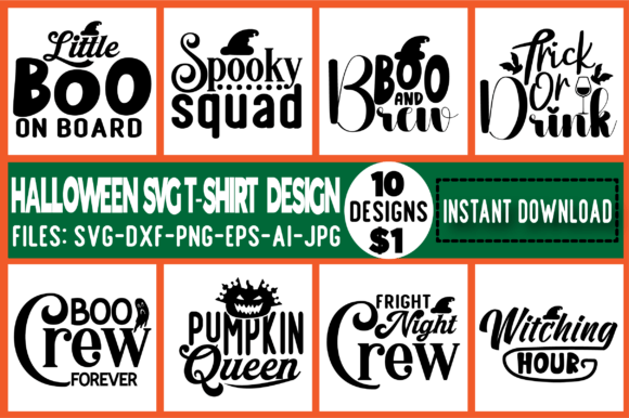 Halloween SVG T-Shirt Design: Graphics Review