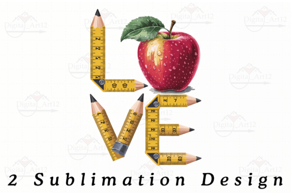 Love Sublimation Design: Perfect for T-Shirt Graphics