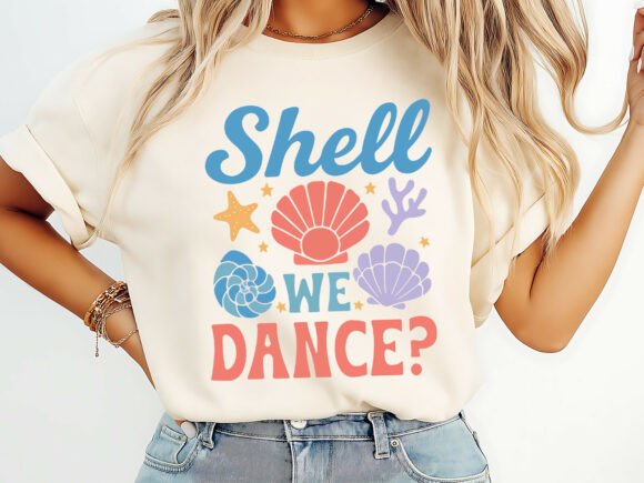 Shell We Dance – A Playful T-Shirt Design