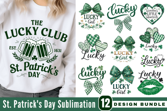 St. Patrick's Day Graphics for T-Shirt Designs