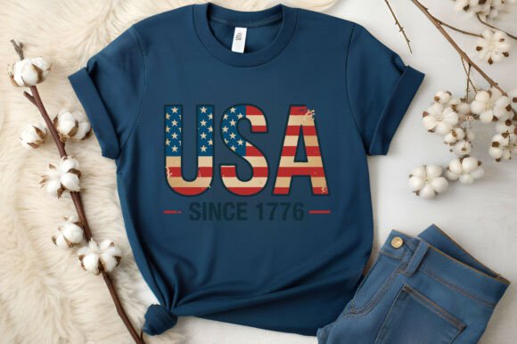 Usa Flag Design Since 1776: A Versatile Embroidery Choice
